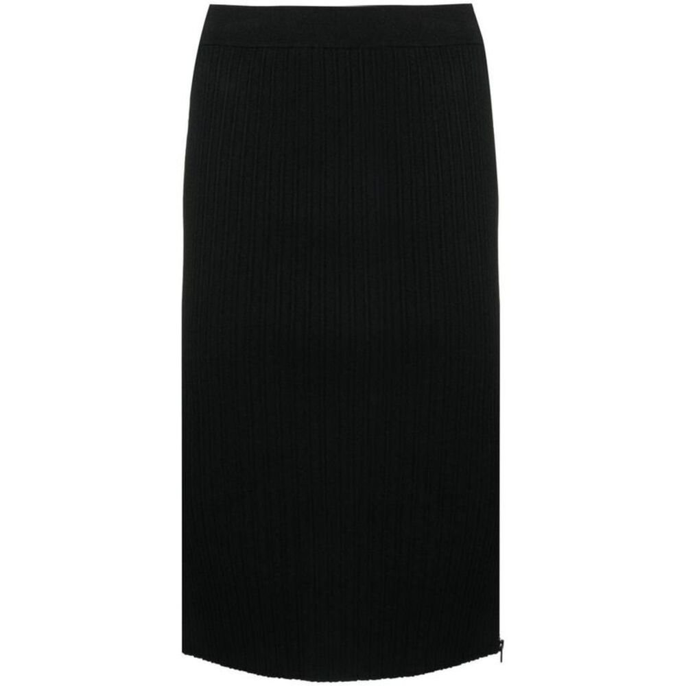 TOM FORD Ribbed Knit Midi Skirt Women BLACK Skirts